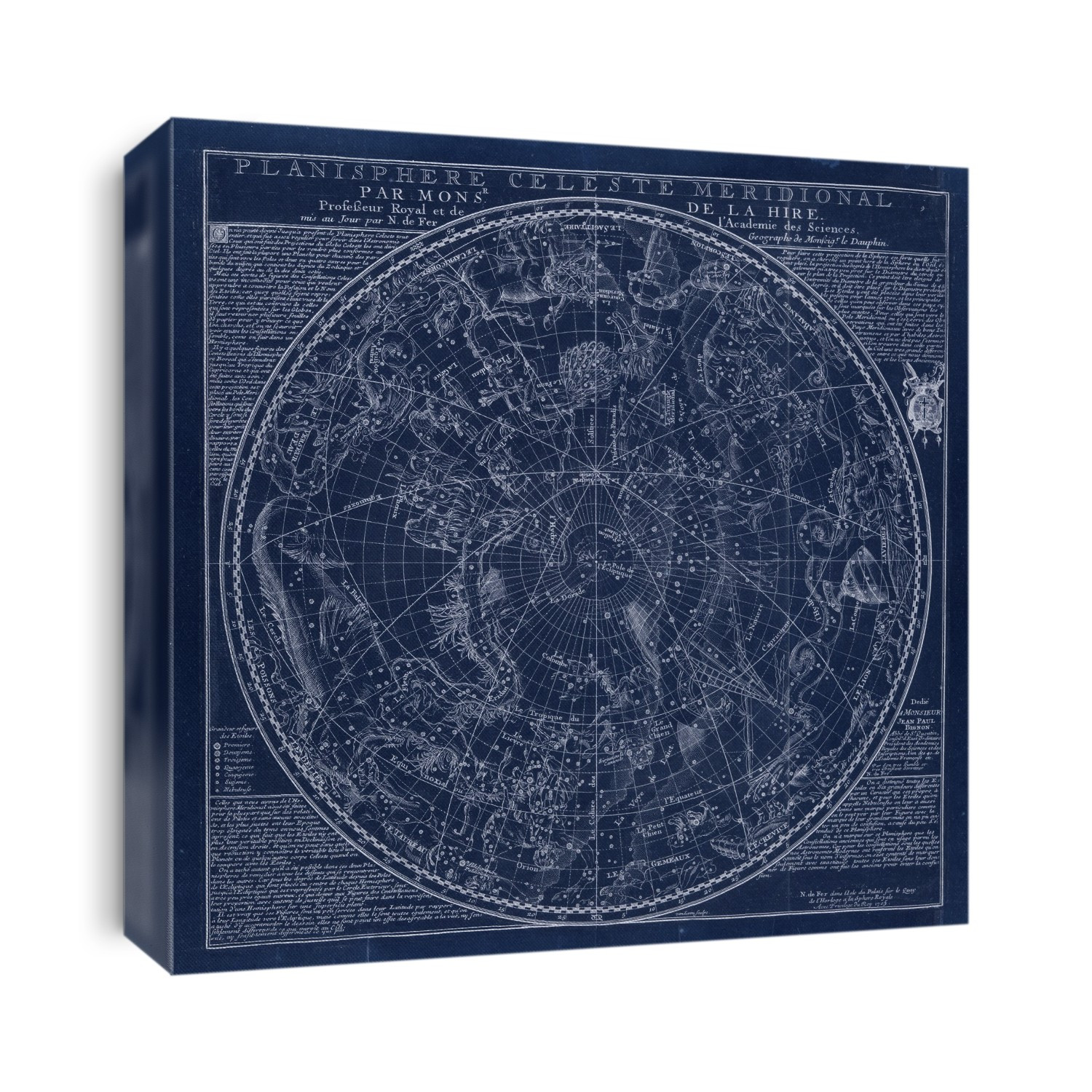 Right Blue Planisphere