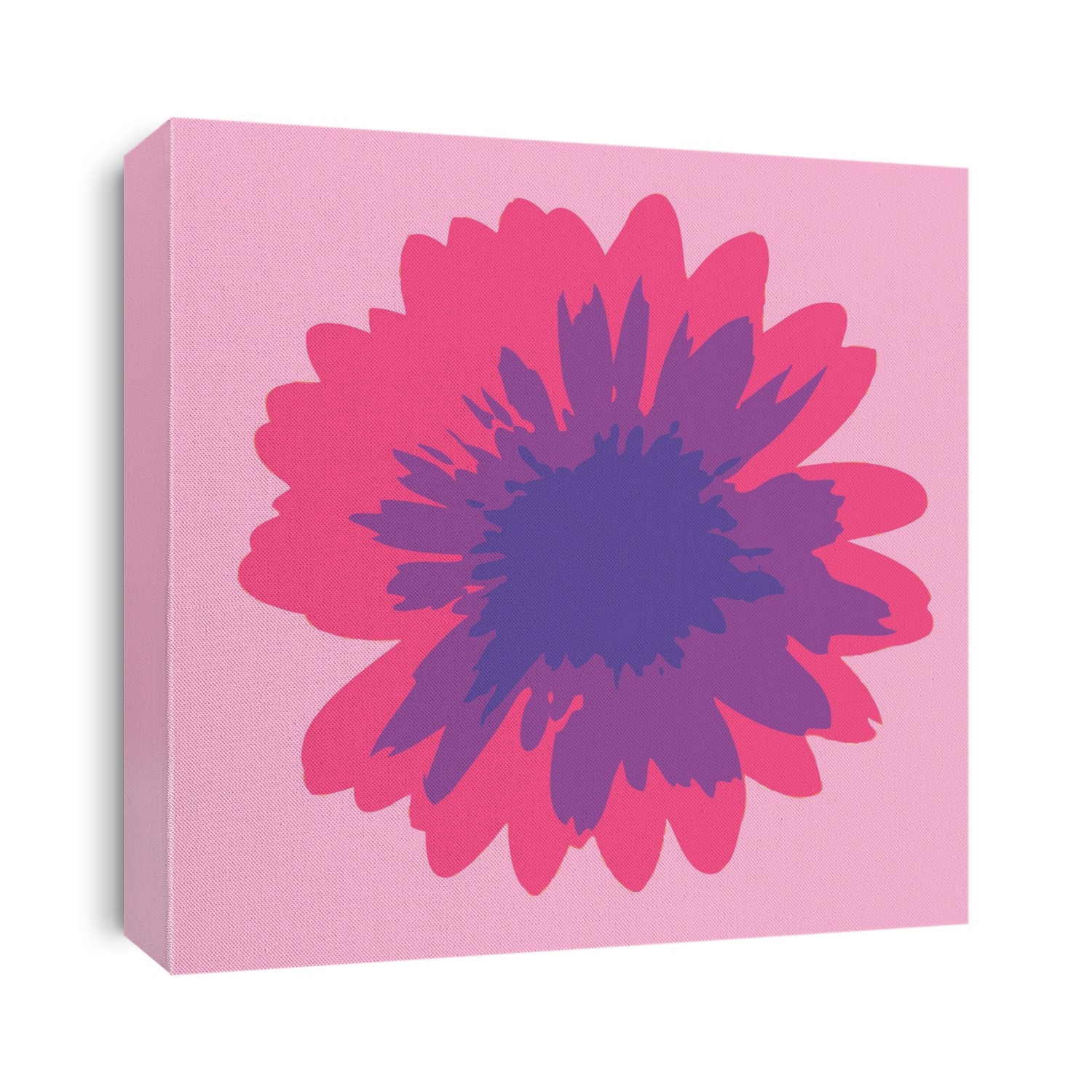 Gerbera flower, computer artwork.