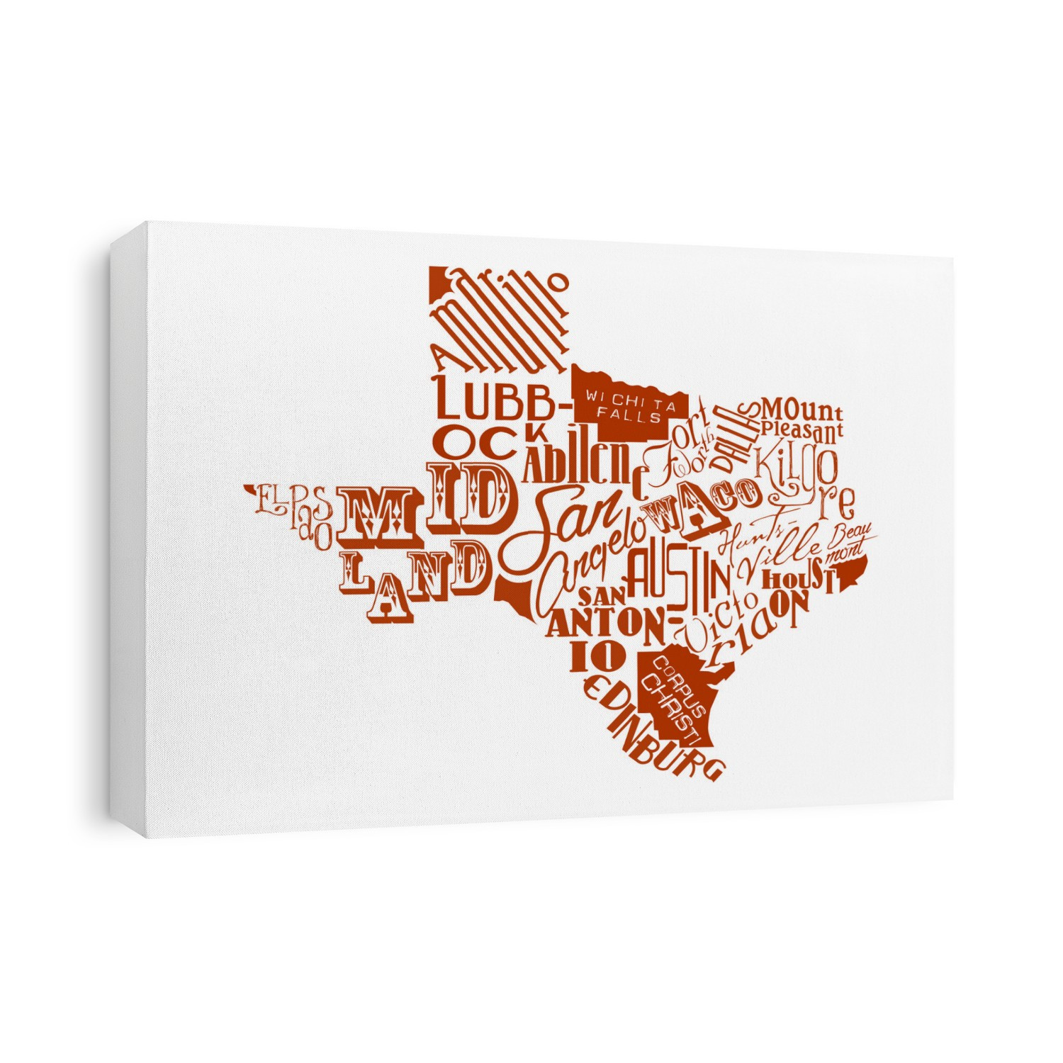 Texas Typography