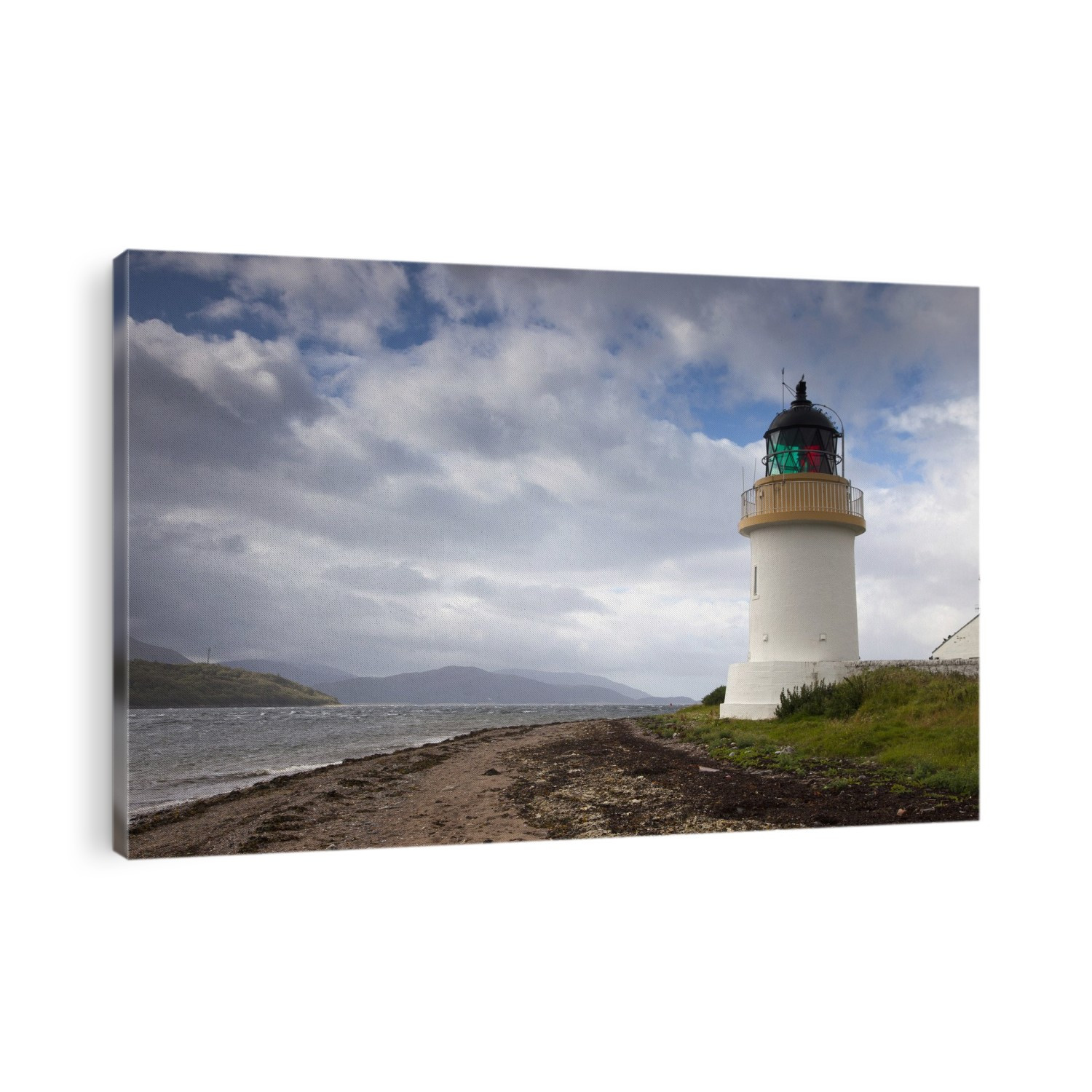 A Lighthouse Along The Coast; Ardgour Argyll Scotland