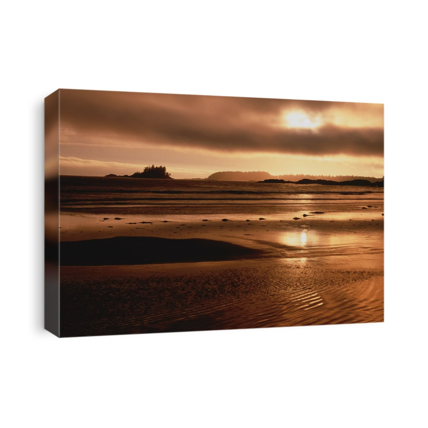 Chesterman Beach at Sunset Vancouver Island British Columbia, Canada