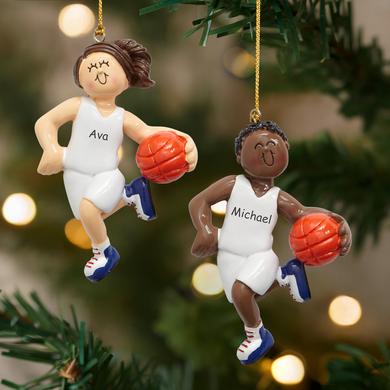 Basket Pro Player Personalized Ornament