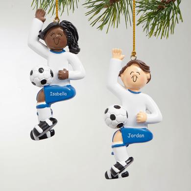 Soccer Enthusiast Personalized Ornament