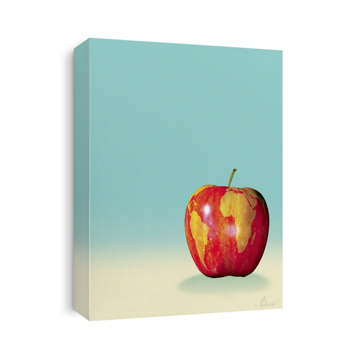World food, conceptual computer artwork.