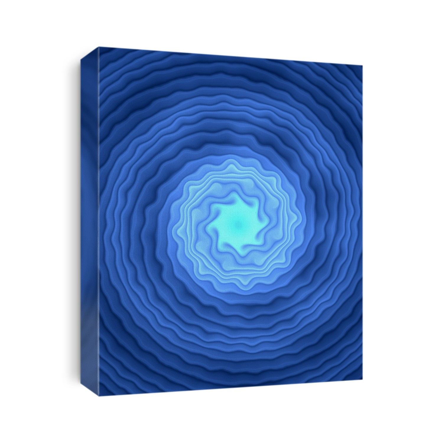 Fractal generated spirals. Some mathematical rule-patterns can mimic patterns in nature including the mathematics of symmetry, waves, meanders, dendritic patterns and fractals. Fractals are mathematical patterns that are scale invariant. This means that the shape of the pattern does not depend on how closely you look at it. Self-similarity is found in fractals. Examples of natural fractals are coast lines and tree shapes, which repeat their shape regardless of what magnification you view at. While self-similar patterns can appear indefinitely complex, the rules needed to describe or produce their formation can be simple (e.g. Lindenmayer systems describing tree shapes)