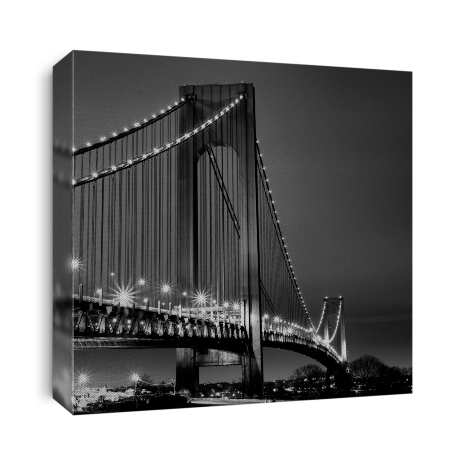 Midnight at Verrazano-Narrows Bridge
