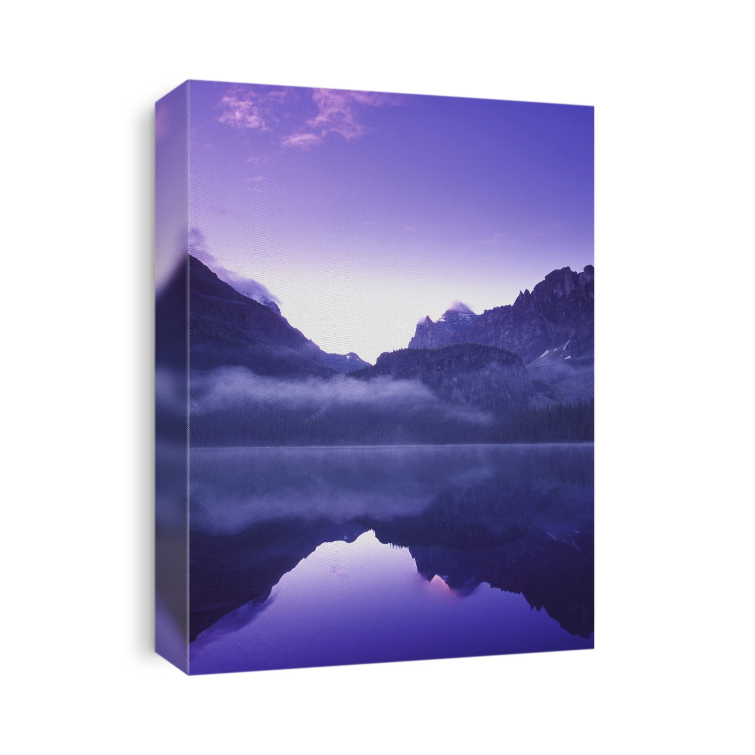 Lake And Scenic Mountains
