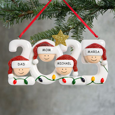 2025 Holiday Family Ornament
