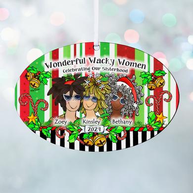 Celebrating Girlfriends Oval Ornament by Suzy Toronto