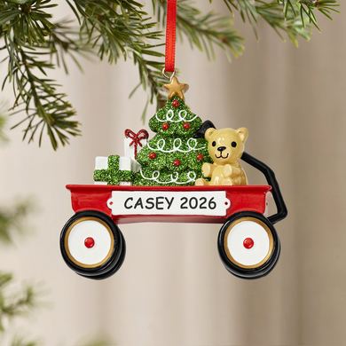 Little Red Wagon Ornament