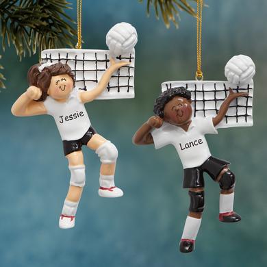 Volleyball Player Ornament