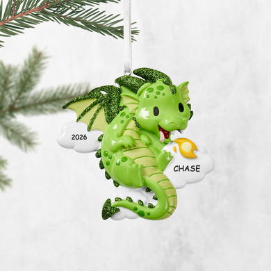 Fiery Dragon Ornament