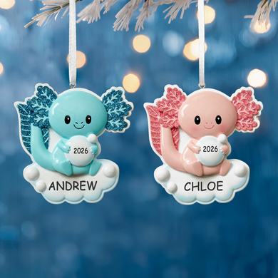 Baby Axolotl Ornament