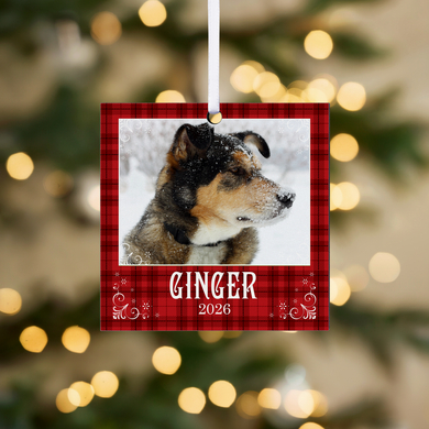 Best Gift Ever Photo Square Ornament