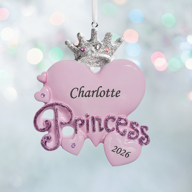 Princess Heart Ornament
