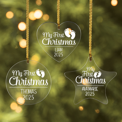 Baby's First Christmas Ornament