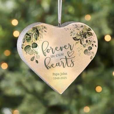 TwinkleBright® LED Forever In Our Hearts  Memorial Ornament