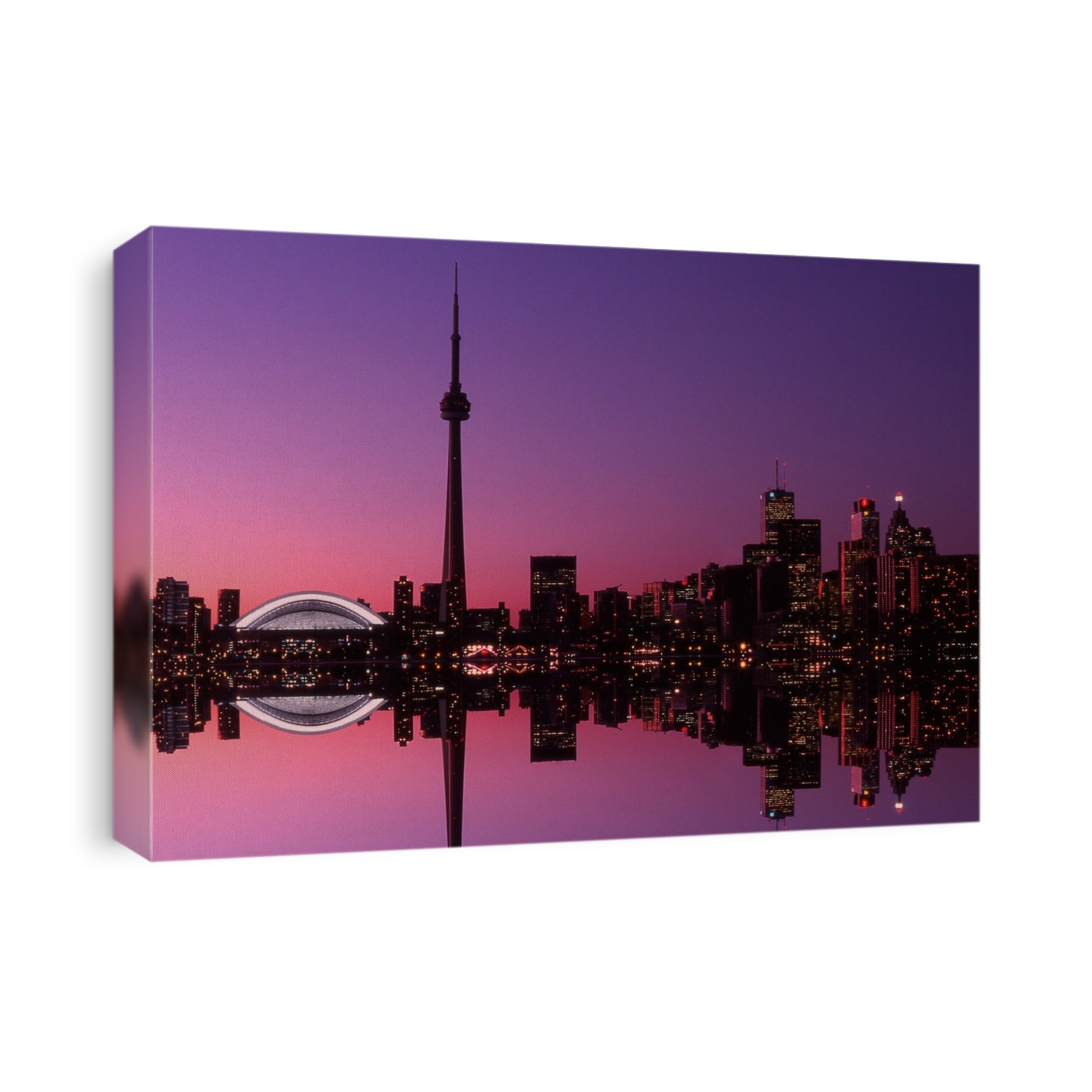 Toronto Skyline At Sunset, Toronto, Ontario