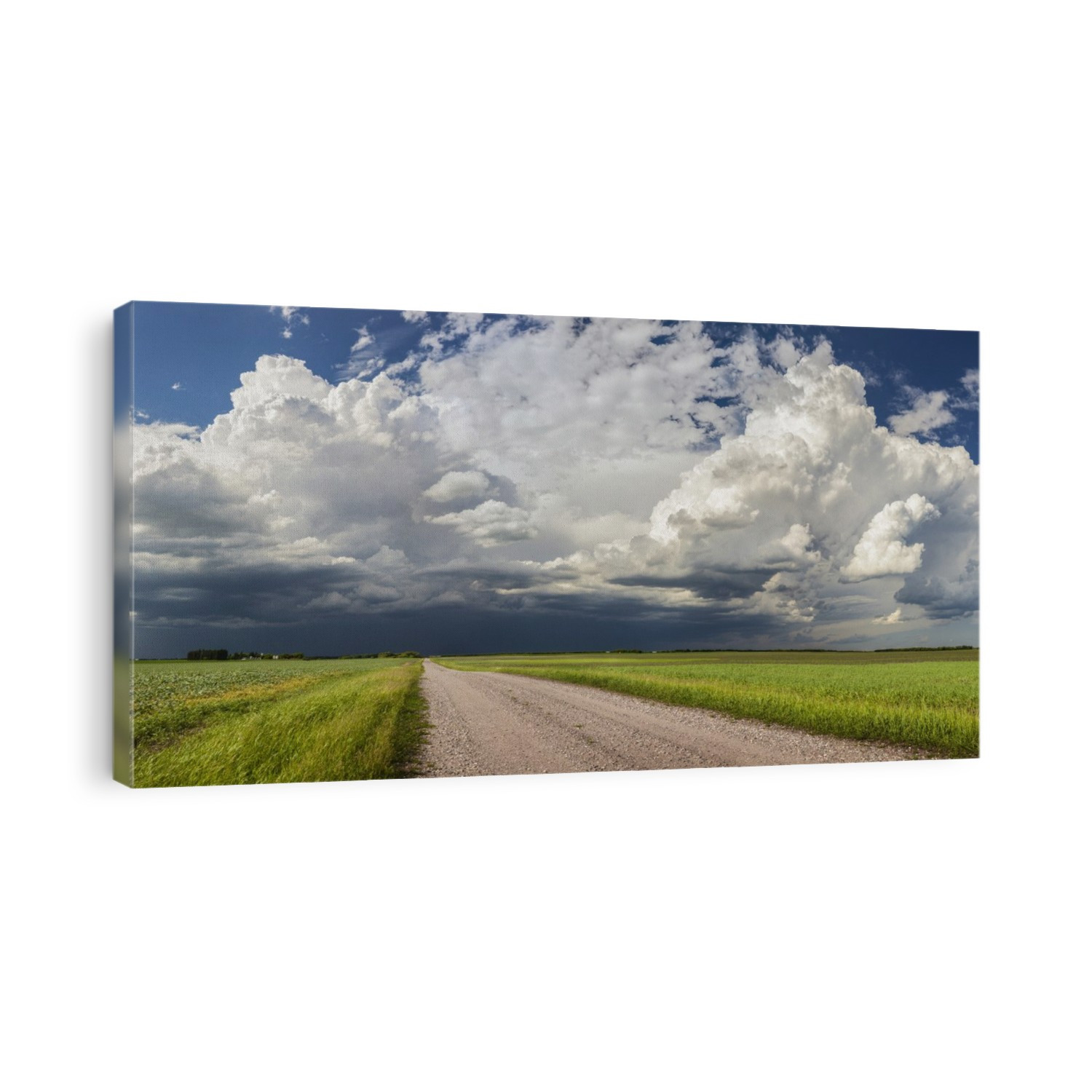 Storm Clouds Over The Prairies; Winnipeg, Manitoba, Canada