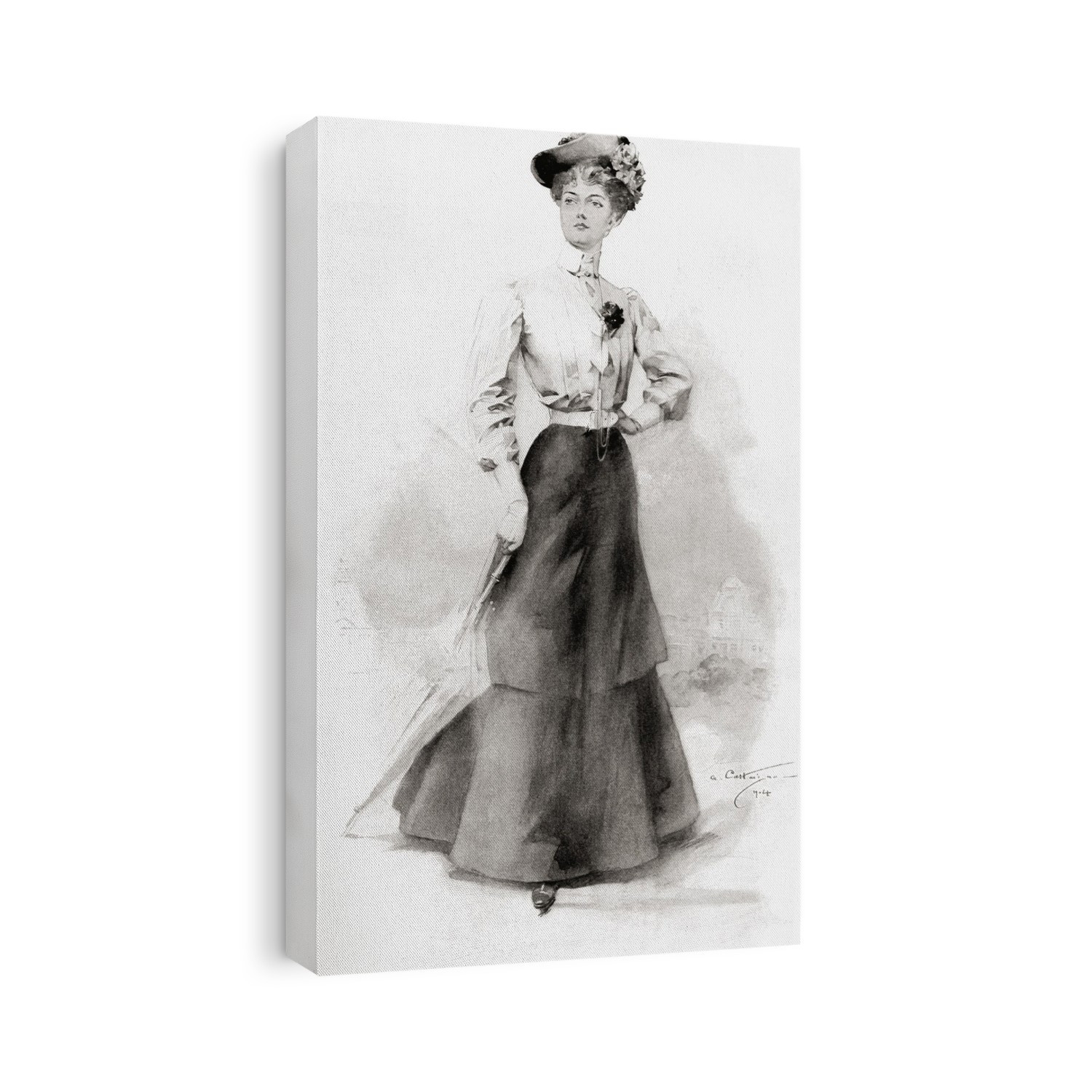 The Height Of Fashion In 1904. From The Century Illustrated Monthly Magazine, May To October 1904.