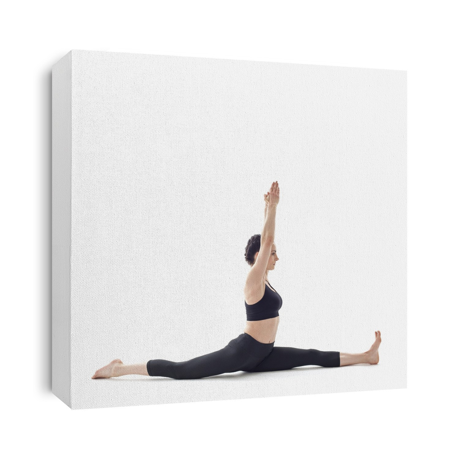 Woman doing the splits.