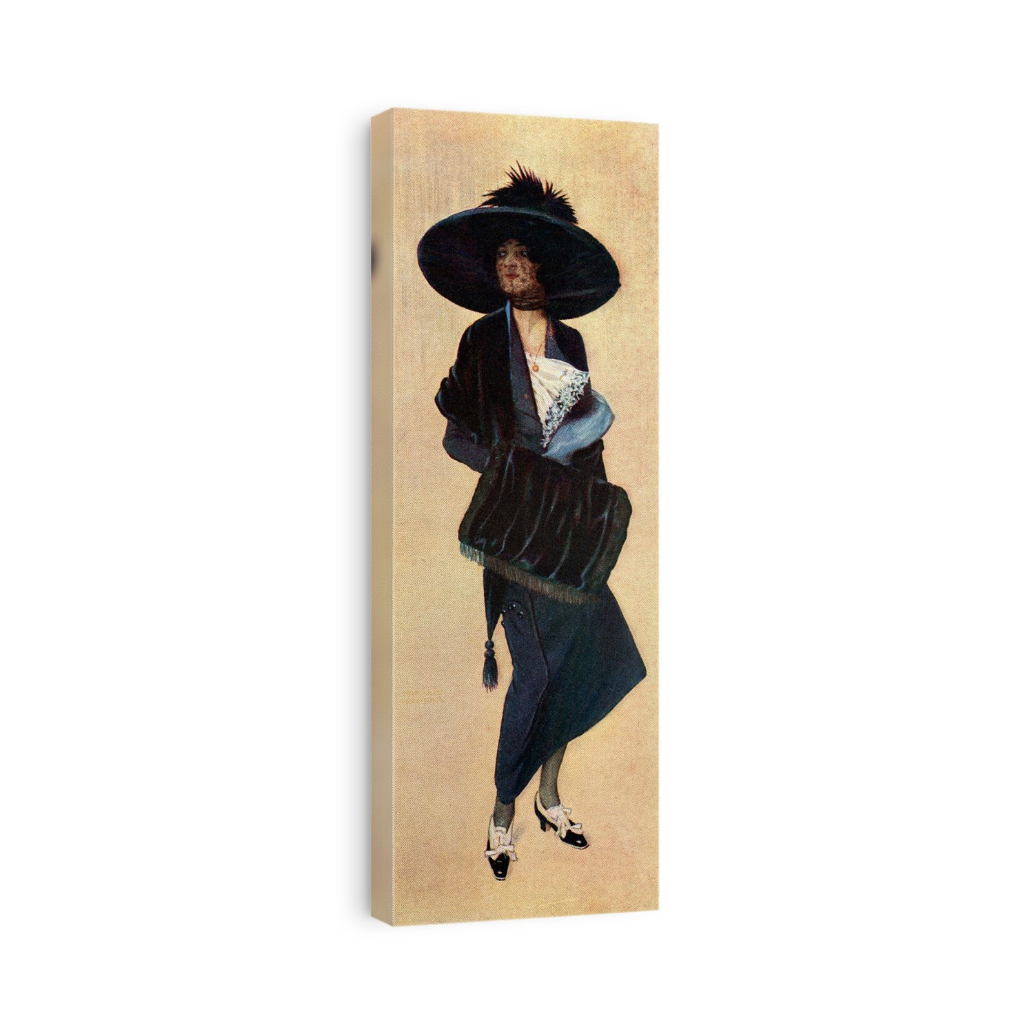 La Parisienne. Colour Illustration From The Book France By Gordon Home Published 1918