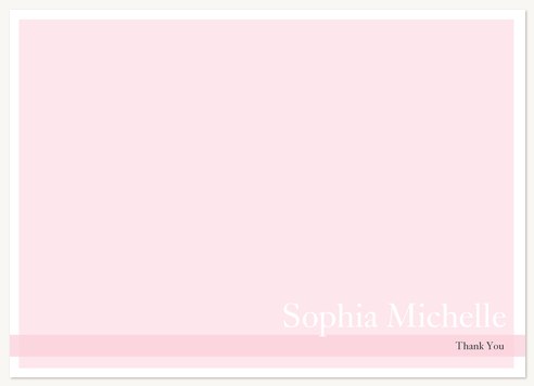 Thank You Cards , New Addition Blush Design