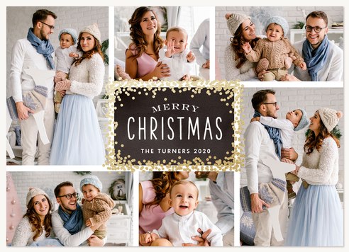 Dazzling Flurry Christmas Cards
