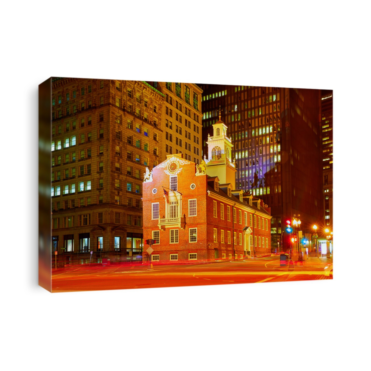 Boston Old State House in Massachusetts USA