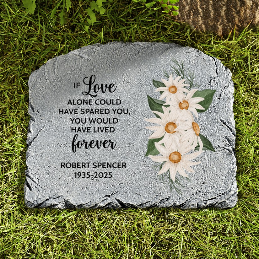 Sunlit Remembrance Garden Stone