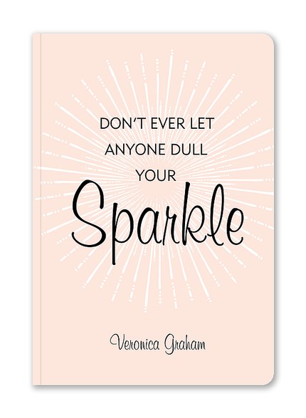 Custom Journals, Always Sparkling Design