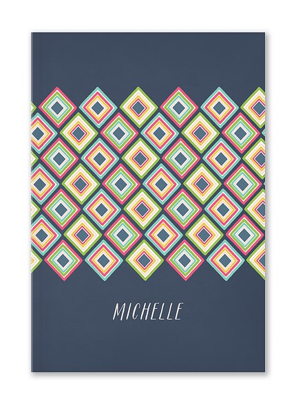 Custom Journals, Mixed Tiles Design