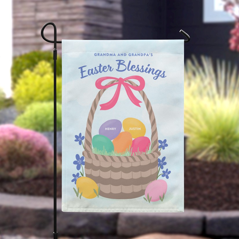 Easter Blessings Garden Flag