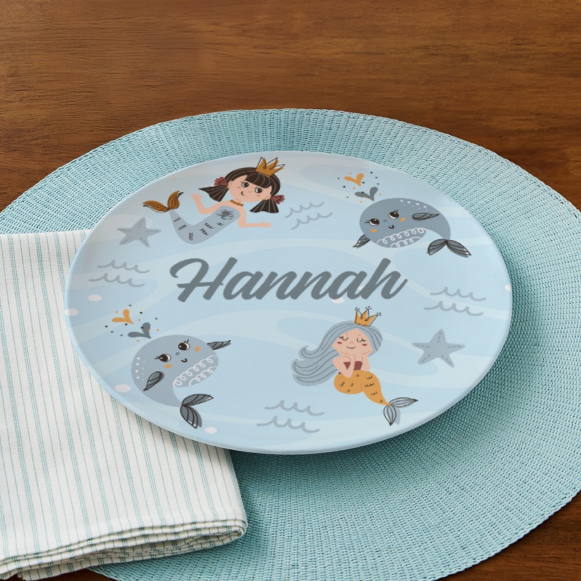 Mermaid Sea Life Plate