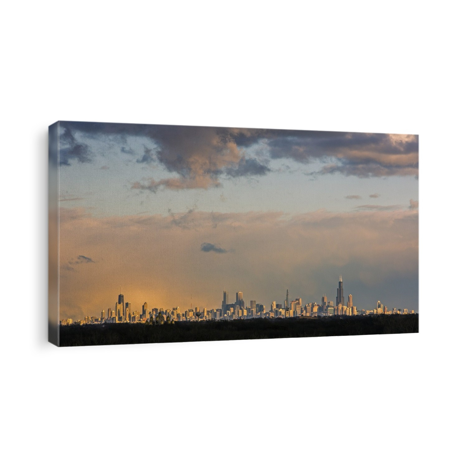 Chicago skyline, Illinois, USA.