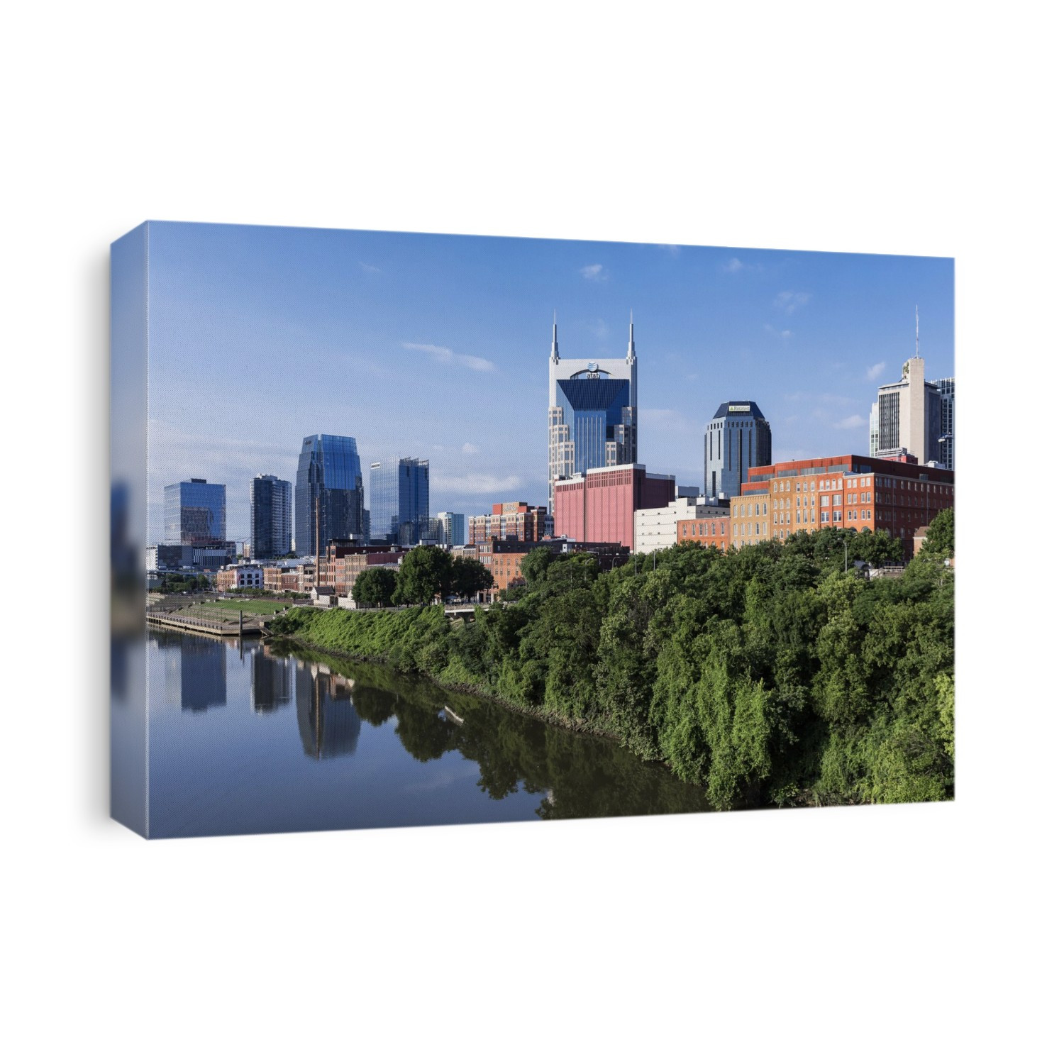 Nashville city skyline in Tennessee.