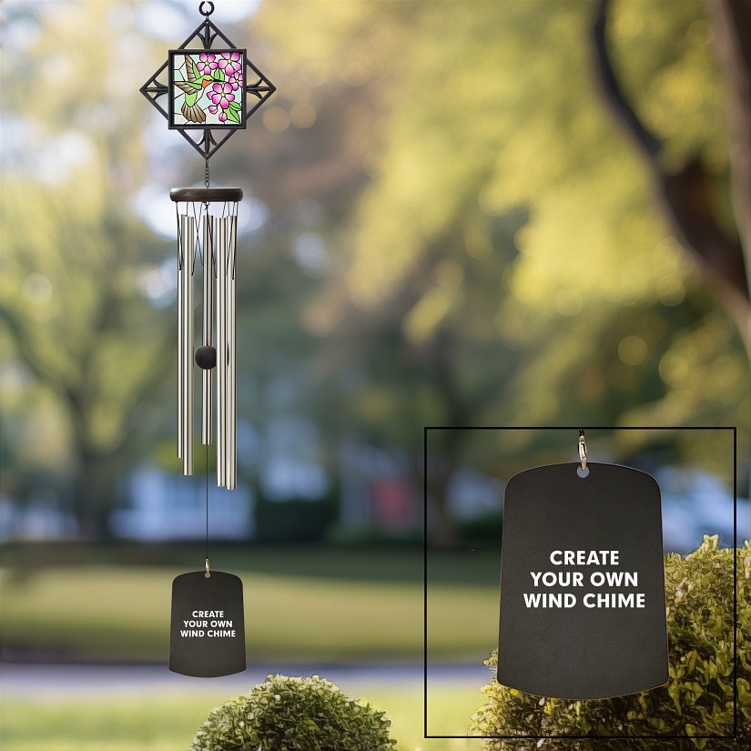 Create Your Own Stained Glass Wind Chime