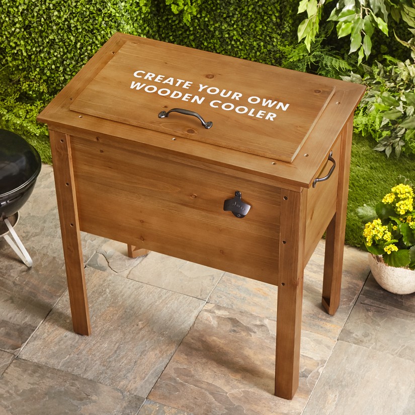 Create Your Own Wooden Cooler 