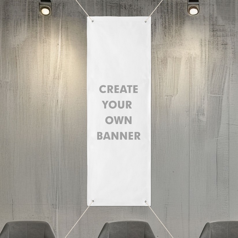 Create Your Own Vertical Banner