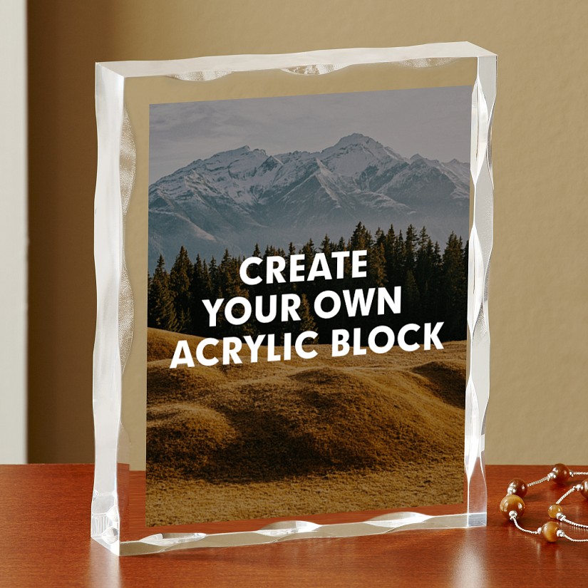 Create Your Own Acrylic Block