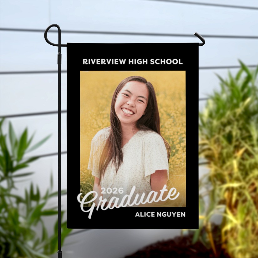 Framing The Future Garden Flag