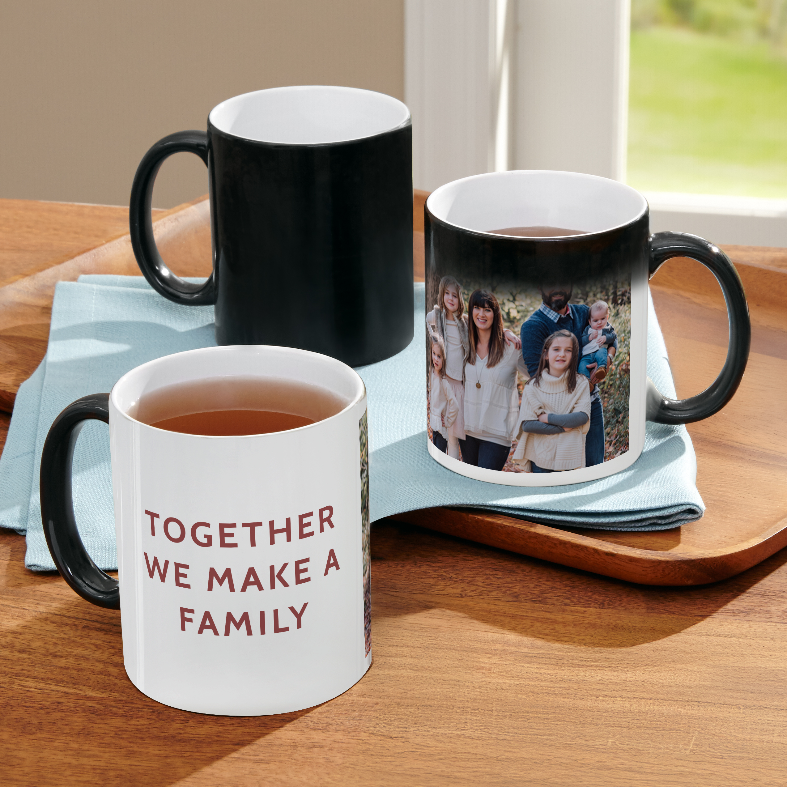 Photo + Message Color Changing Mug