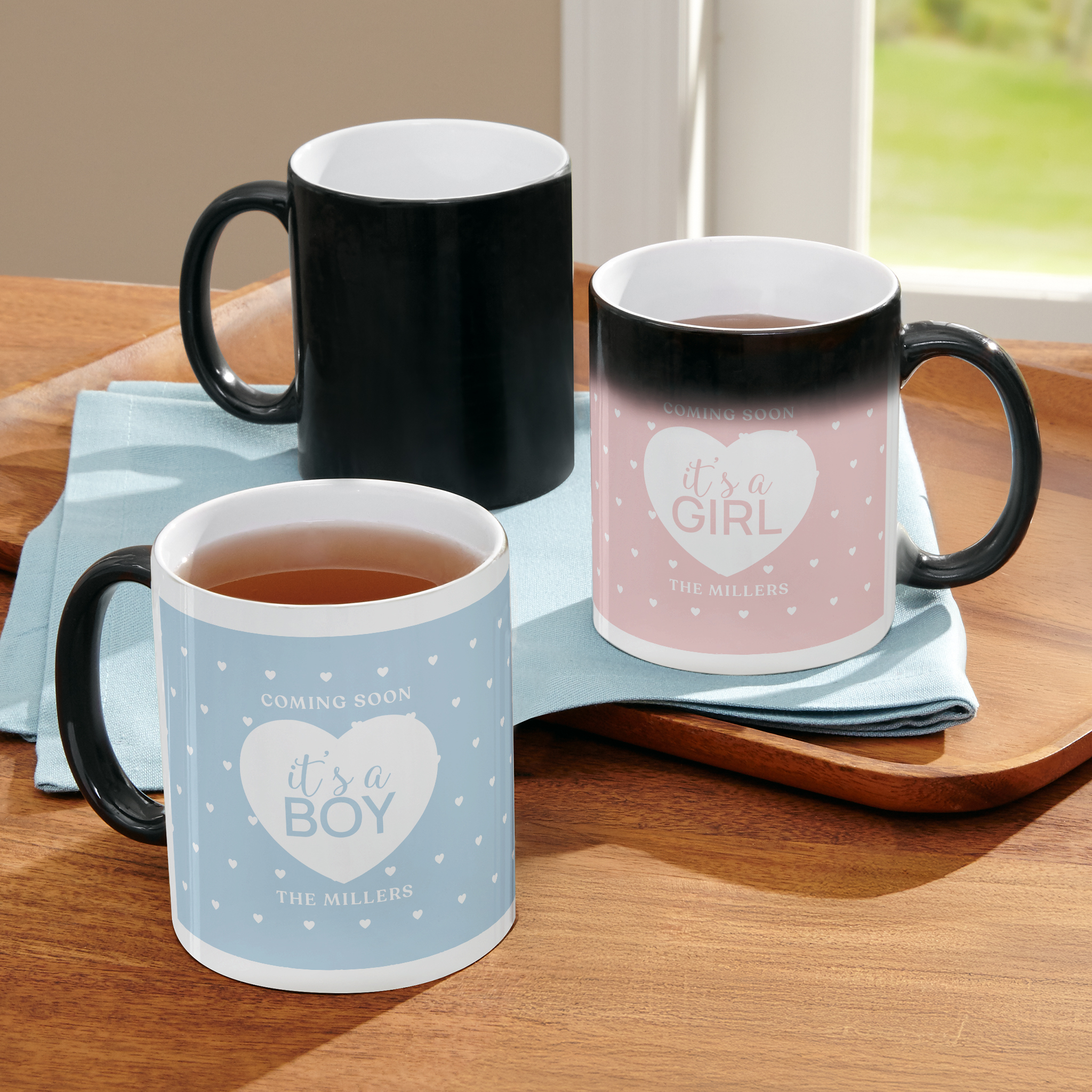 Gender Reveal Color Changing Mug