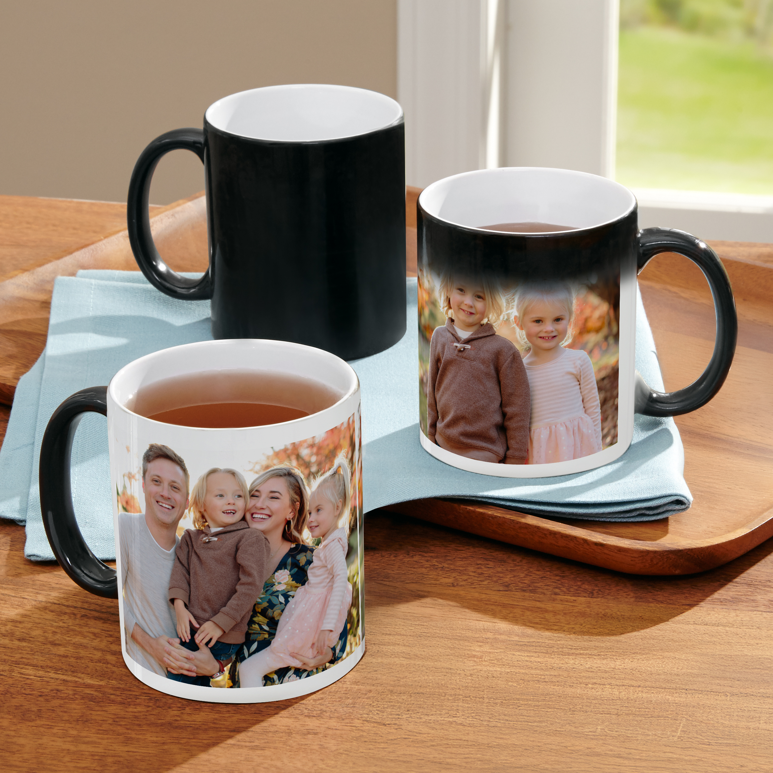 Custom Photo Tile Color Changing Mug