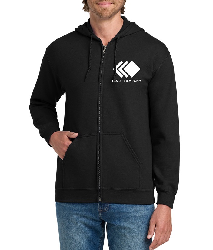 Full-Zip Fleece Hoodie