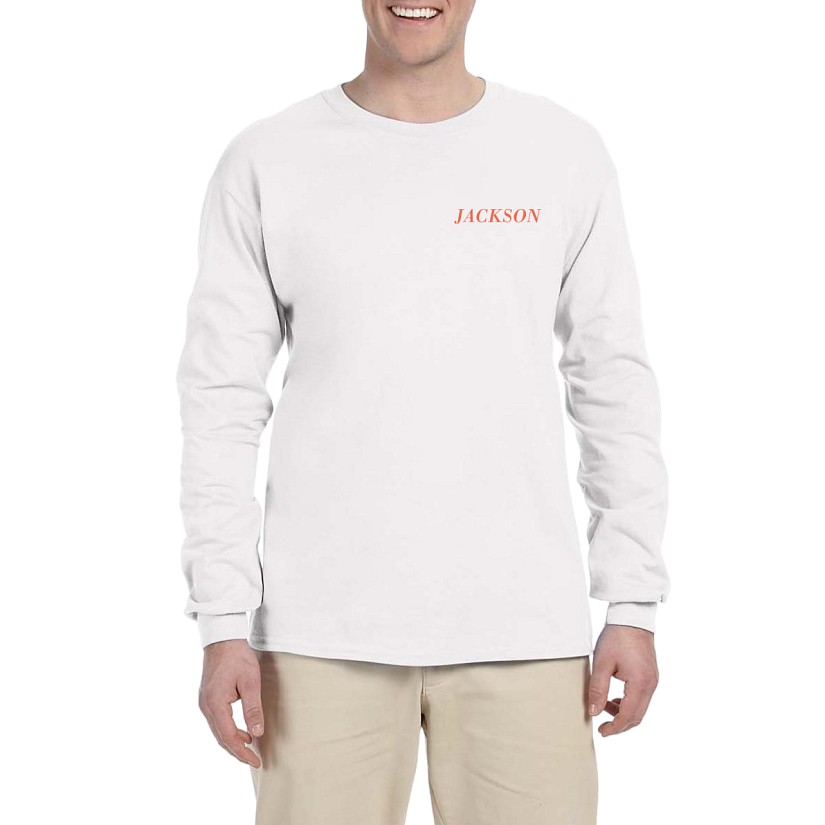 Gildan® Men's Custom Pocket Long Sleeve T-Shirt?