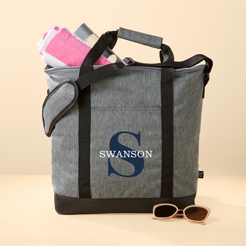 Name and Initial Vila Tote Bag Cooler