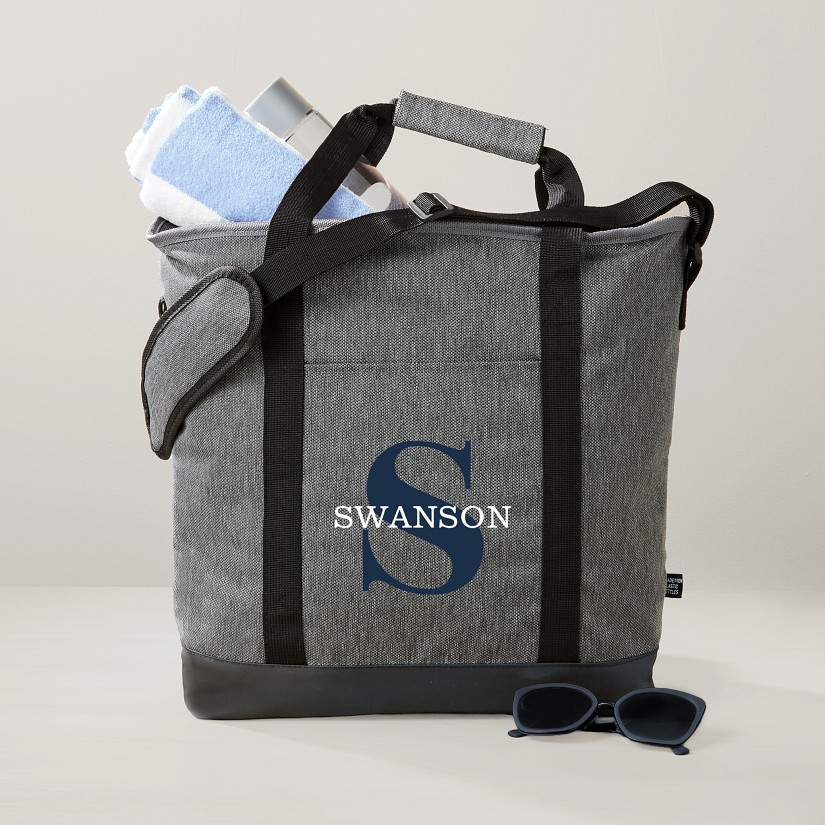 Name and Initial Vila Tote Bag Cooler