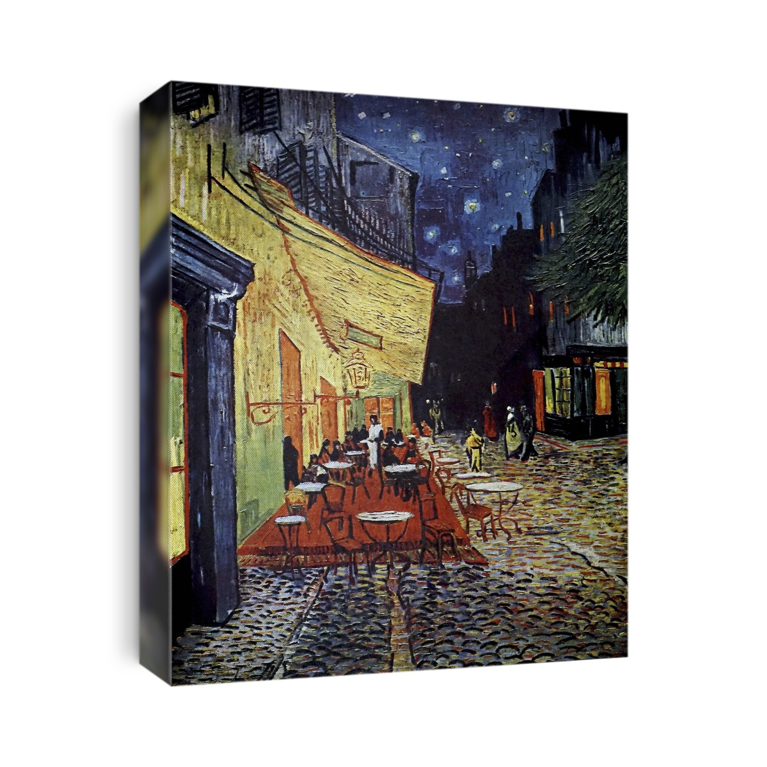 Café Terrace at Night, also known as The Cafe Terrace on the Place du Forum, 1888; by Vincent Van Gogh (1853 – 29 July 1890); Dutch and post-Impressionist painter.
