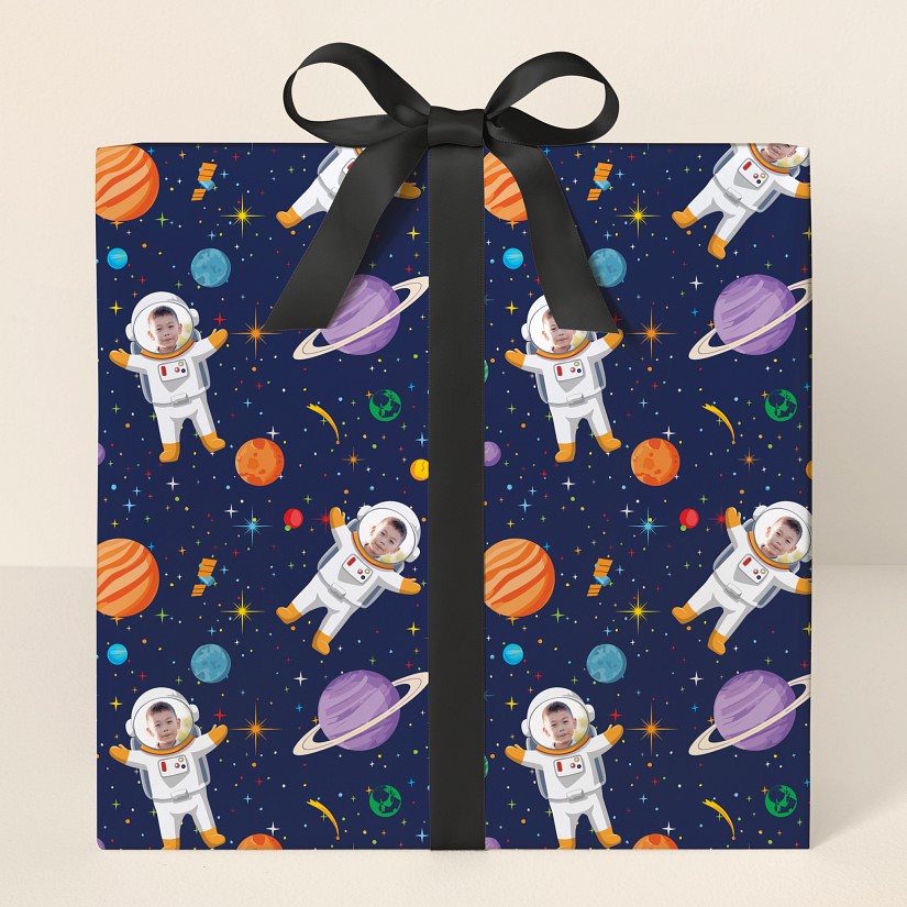 Space Wrapping Paper - File Setup